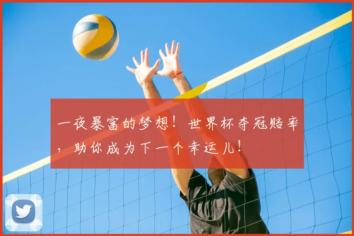 一夜暴富的梦想！世界杯夺冠赔率，助你成为下一个幸运儿！